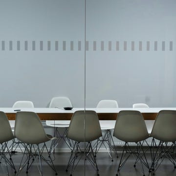 a table with chairs around it