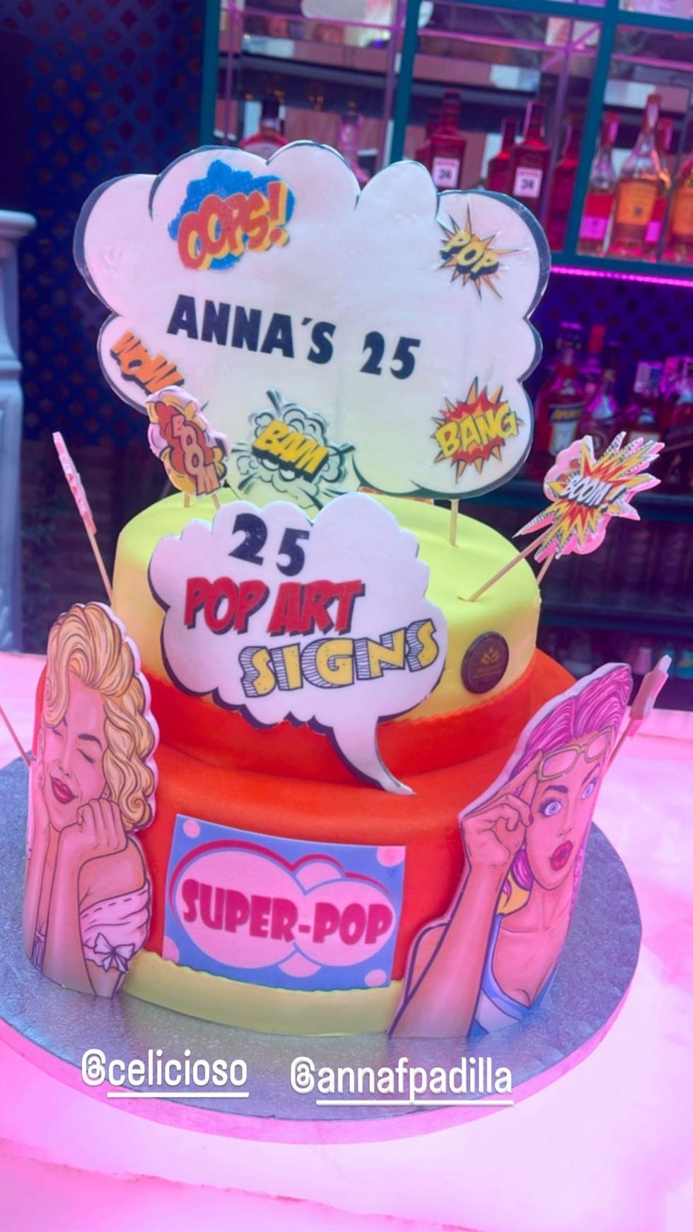 anna padilla celebra su 25 cumpleaños