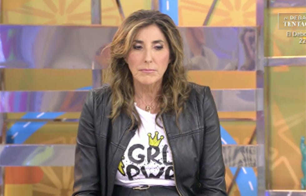 paz padilla regresa a 'sálvame' tras superar el covid 19