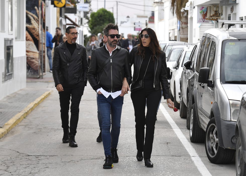 Entierro de la madre de Paz Padilla