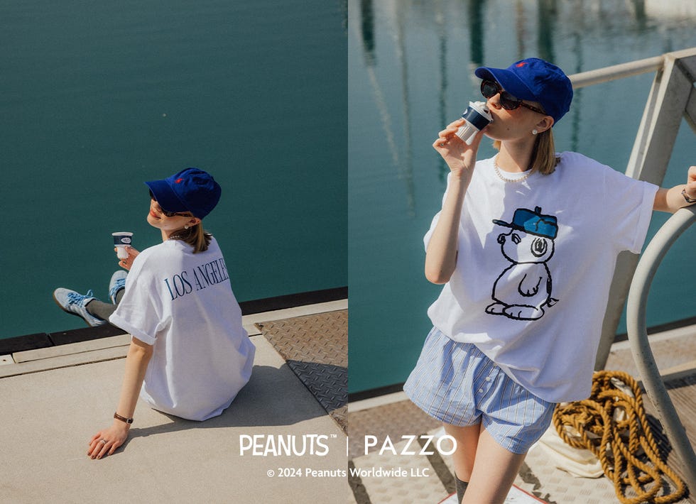 pazzo x snoopy 2024春季聯名 擁抱 peanuts 之美 享受城市漫步旅行感