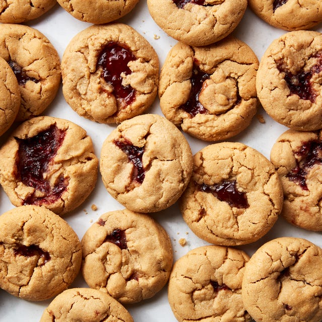 PB&J Cookies peanut butter and jelly cookies