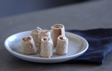 peanut butter and jelly rolls cycling snack