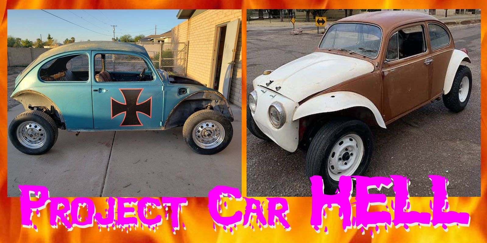 Project Car Hell, Blank Slate Baja Bug Edition: 1967 Or 1973?