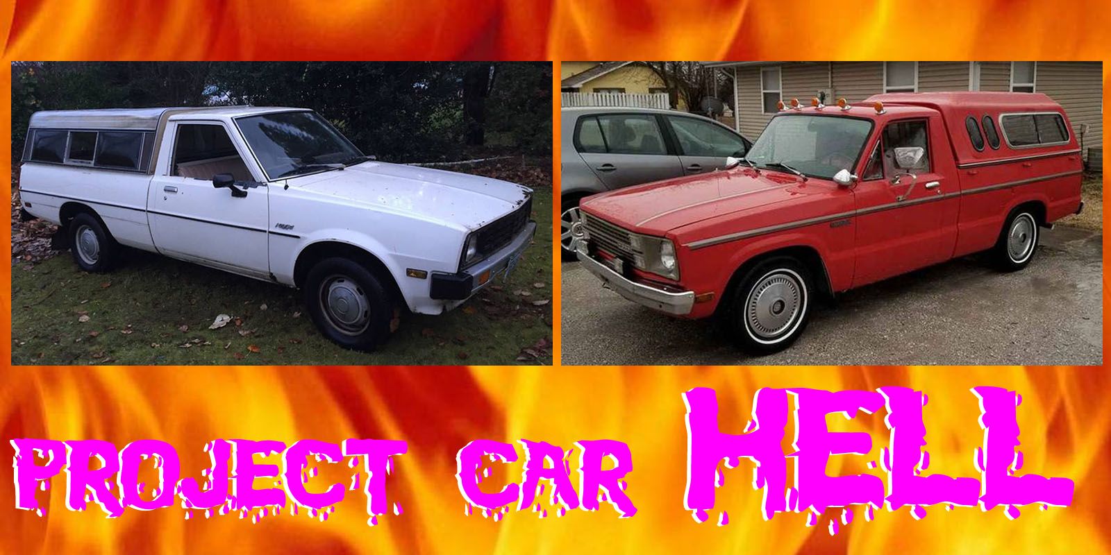 Project Car Hell, Detroitized Japanese Pickups: Arrow or Courier?