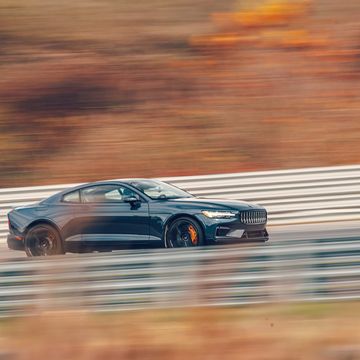 polestar 1 at road  track's performance car of the year tests