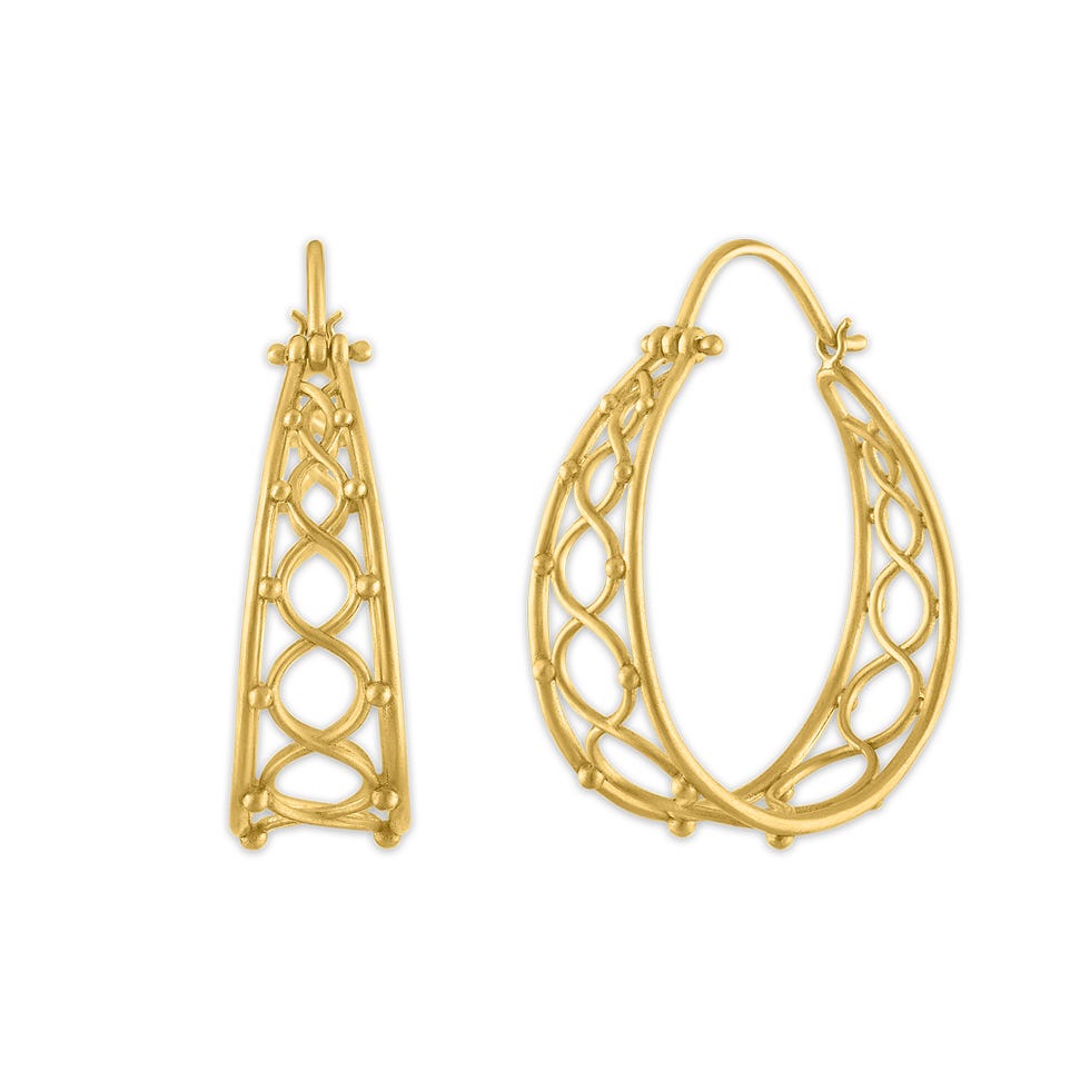 a pair of earrings