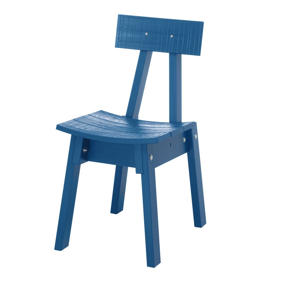 Furniture, Chair, Table, Outdoor furniture, Electric blue, Step stool, 
