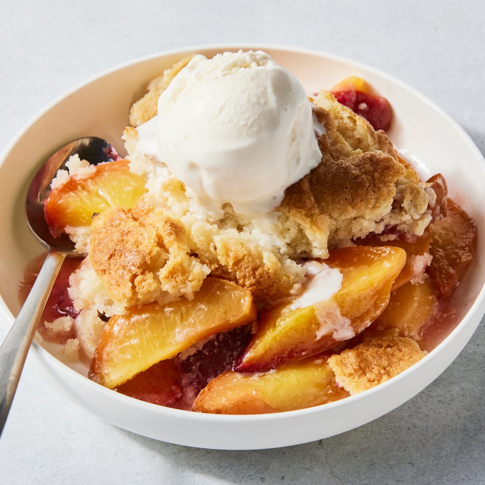 peach cobbler