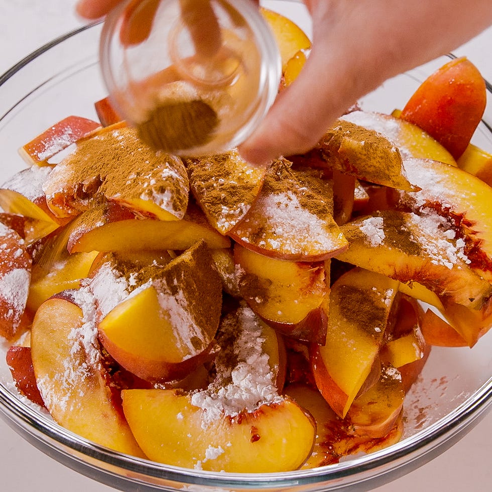 peach cobbler