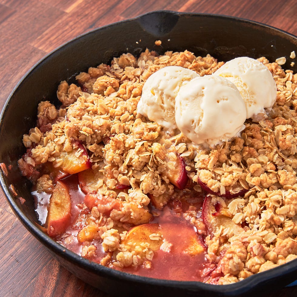peach crisp