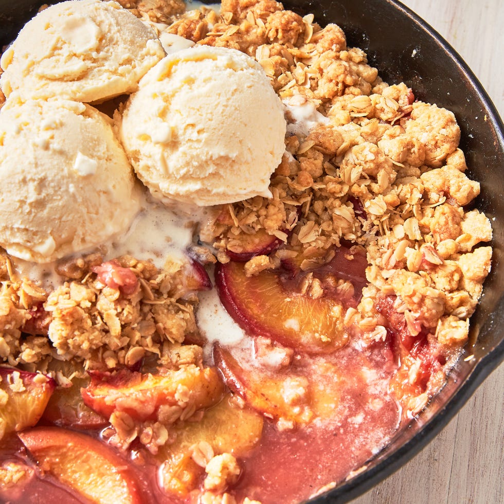 peach crisp