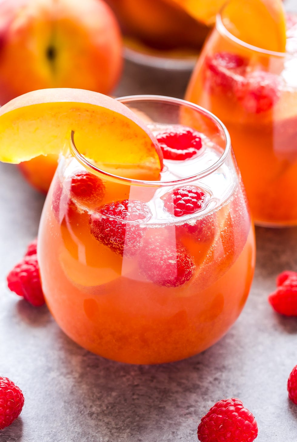 peach rose sangria