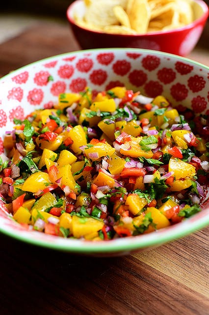peach salsa fourth july appetizers