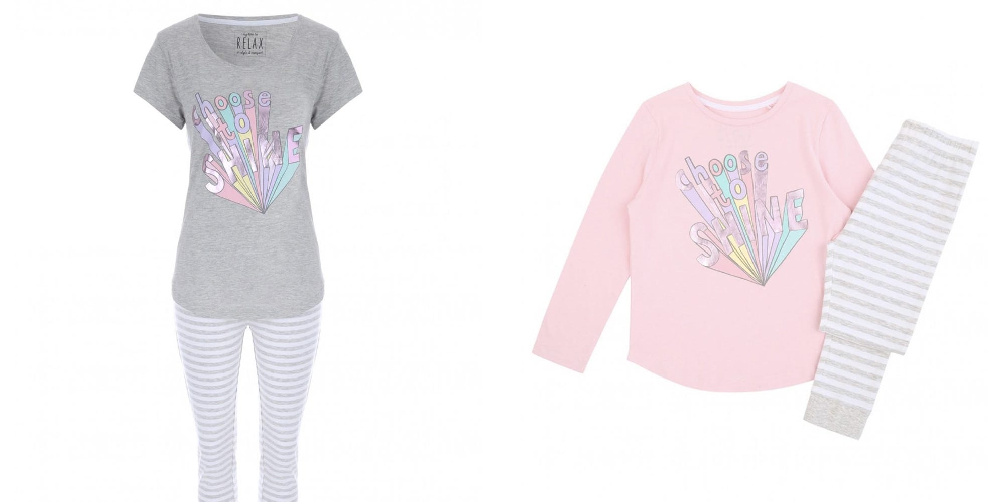 Peacocks matching pyjamas