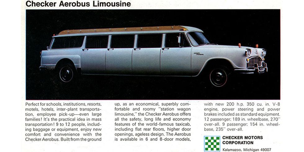 checker aerobus brochure