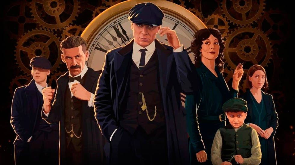 portada del videojuego de los peaky blinders
