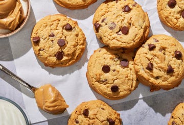 peanut butter chocolate chip cookies