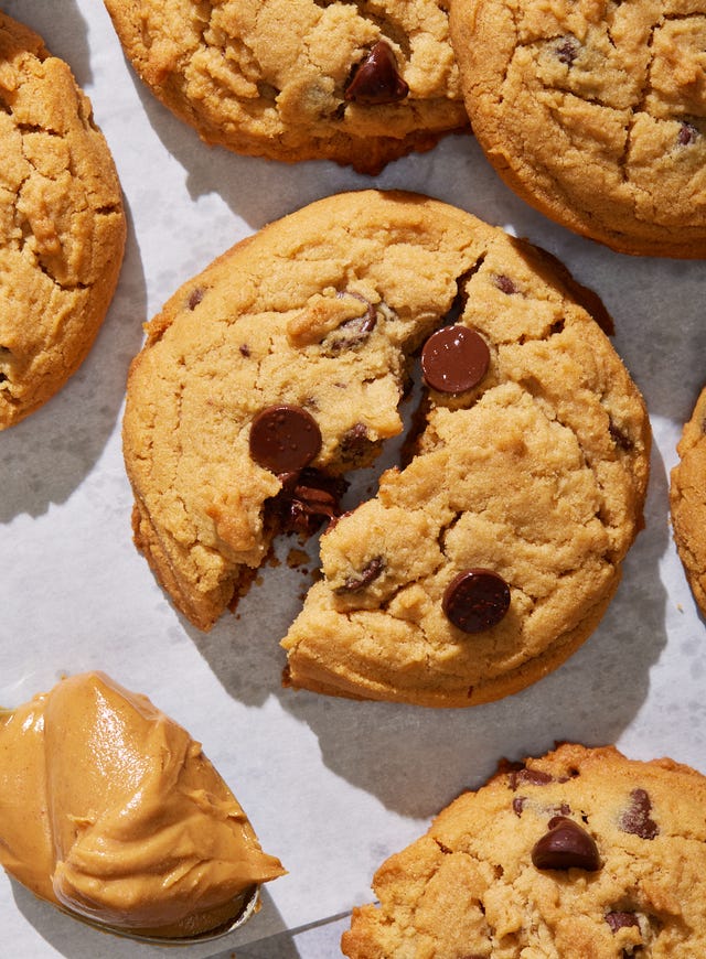 peanut butter chocolate chip cookies
