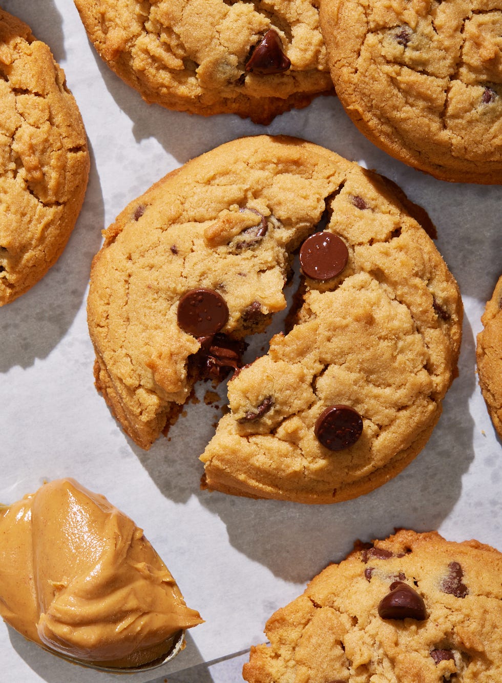 peanut butter chocolate chip cookies