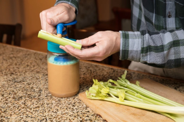 This Pump Makes Spreading Peanut Butter So Much Easier