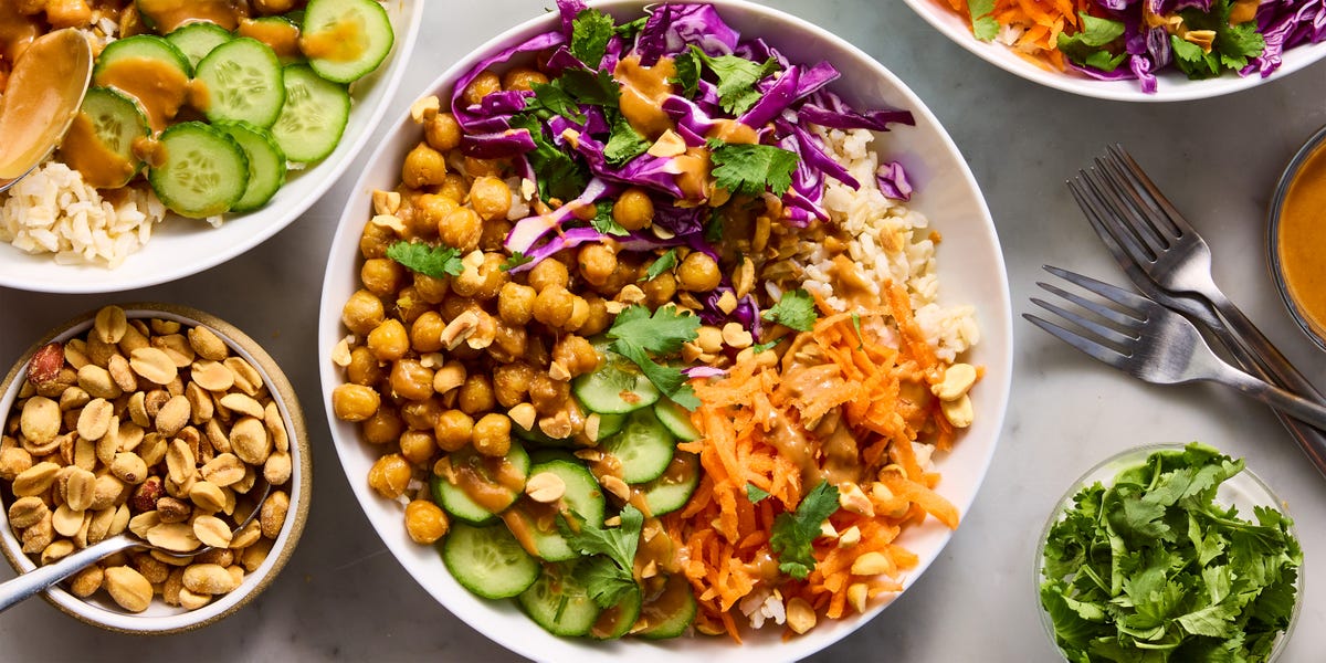 preview for These Peanut Chickpea Protein Bowls Are My New Favorite Reason To Stock Up On Chickpeas