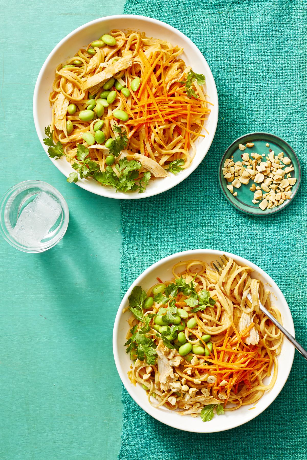 peanut noodles with chicken