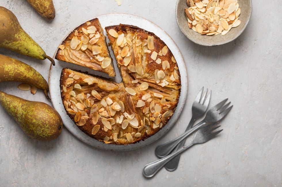 pear and almond cake