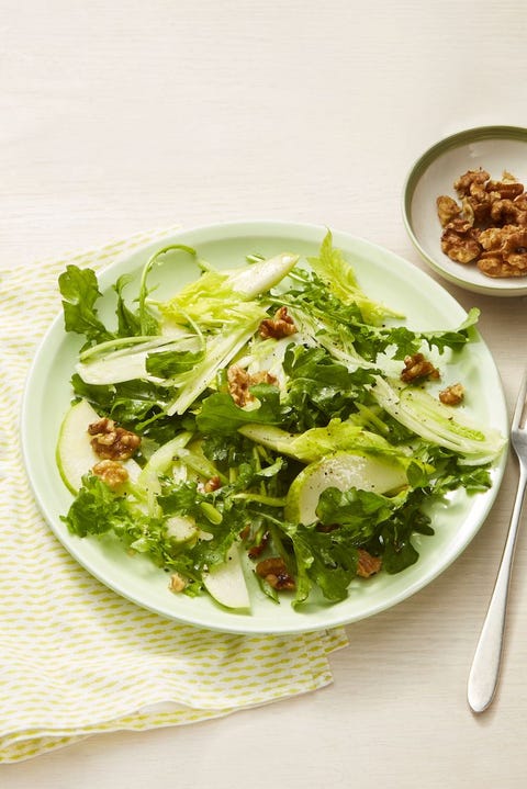 light dinner ideas - Pear & Walnut Salad light dinner ideas pear and walnut salad