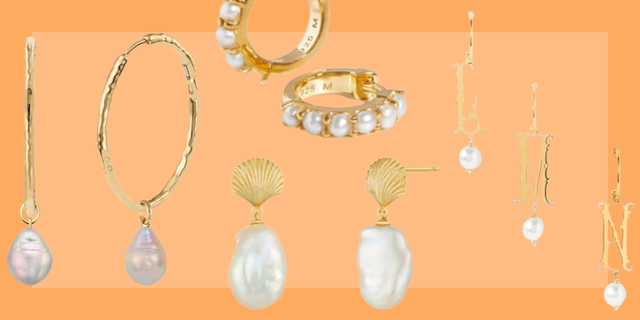 Best pearl earrings brand new arrivals