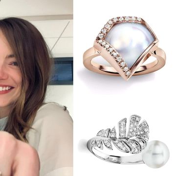 名人也愛的10款珍珠戒指推薦！誰說求婚戒指只能是鑽石？