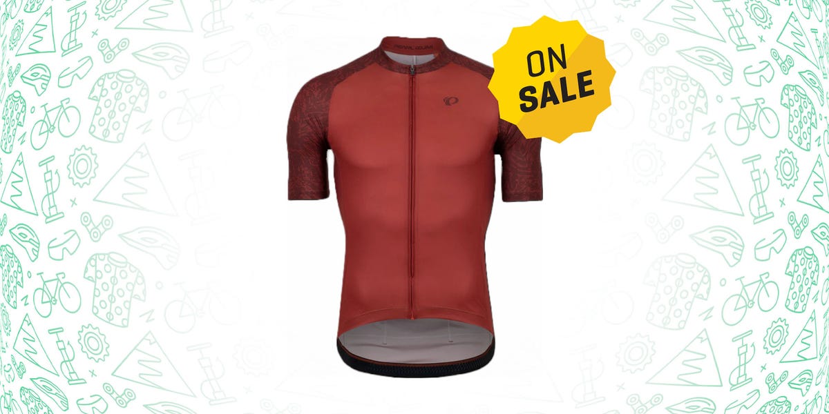 pearl izumi mens attack jersey in red