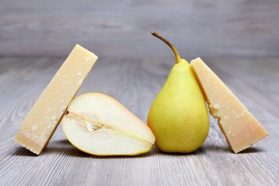 pears and parmigiano reggiano cheese