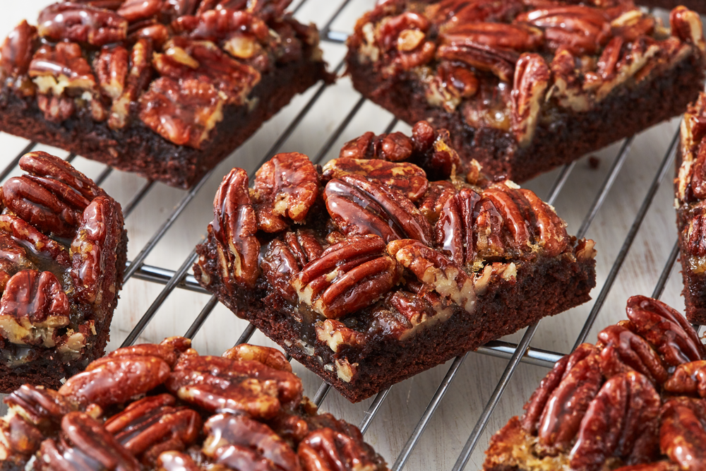 preview for Pecan Pie Brownies = Literally Dead