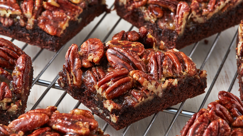 preview for Pecan Pie Brownies = Literally Dead