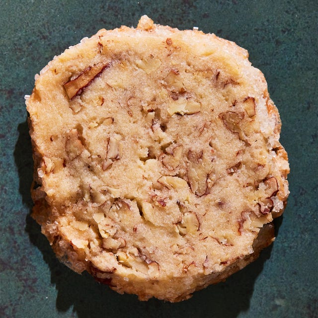 Pecan Sandies pecan sandies cookies in a stack