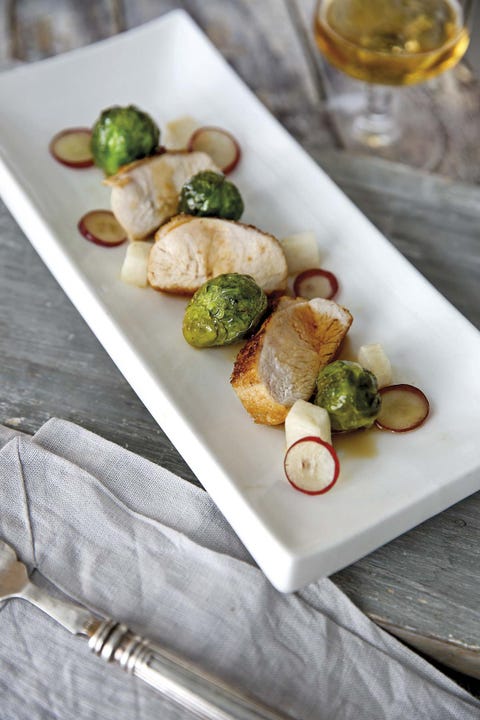 Pechuga de pavo al cava con uvas y verduras pechuga de pavo al cava con uvas y verduras