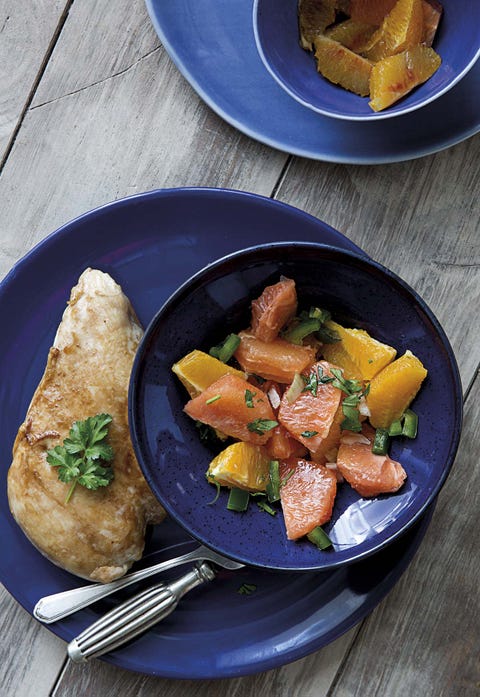 Pechuga de pavo con naranjas pechuga de pavo con naranjas