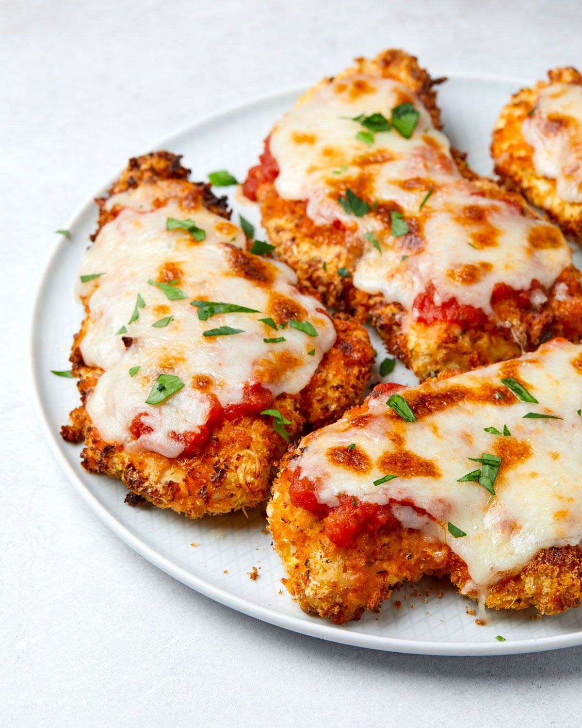 pechuga de pollo con parmesano en la air fryer