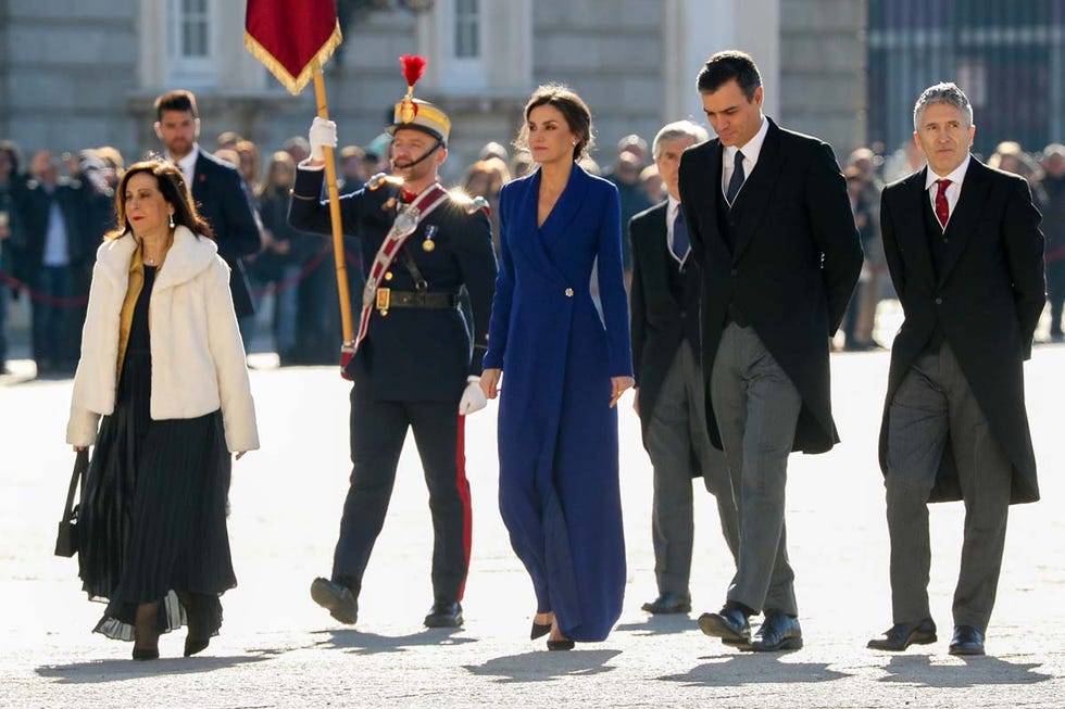 *LOS REYES DE ESPA√ëA EN LA PASCUA MILITAR