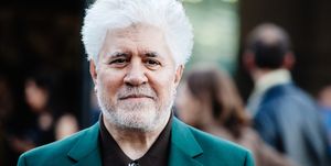 milan, italy   may 31 spanish filmmaker, director, screenwriter, producer, and former actor pedro almodovar attends the presentation of the "soggettiva pedro almod√≥var" at fondazione prada on may 31, 2019 in milan, italy  photo by rosdiana ciaravologetty images