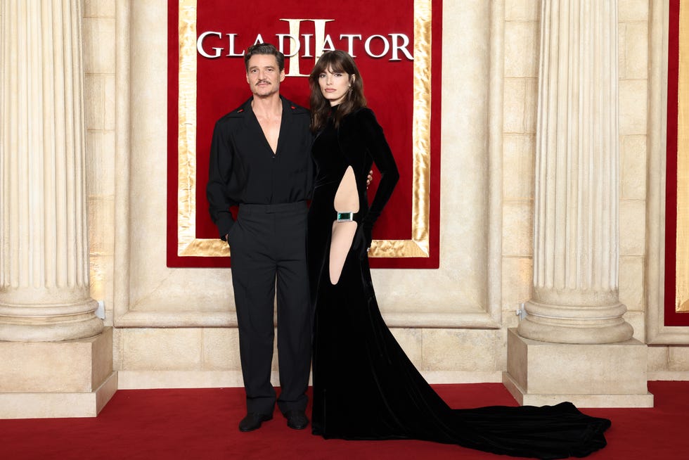 Siblings Pedro And Lux Pascal Walk The ‘Gladiator’ Red Carpet In London