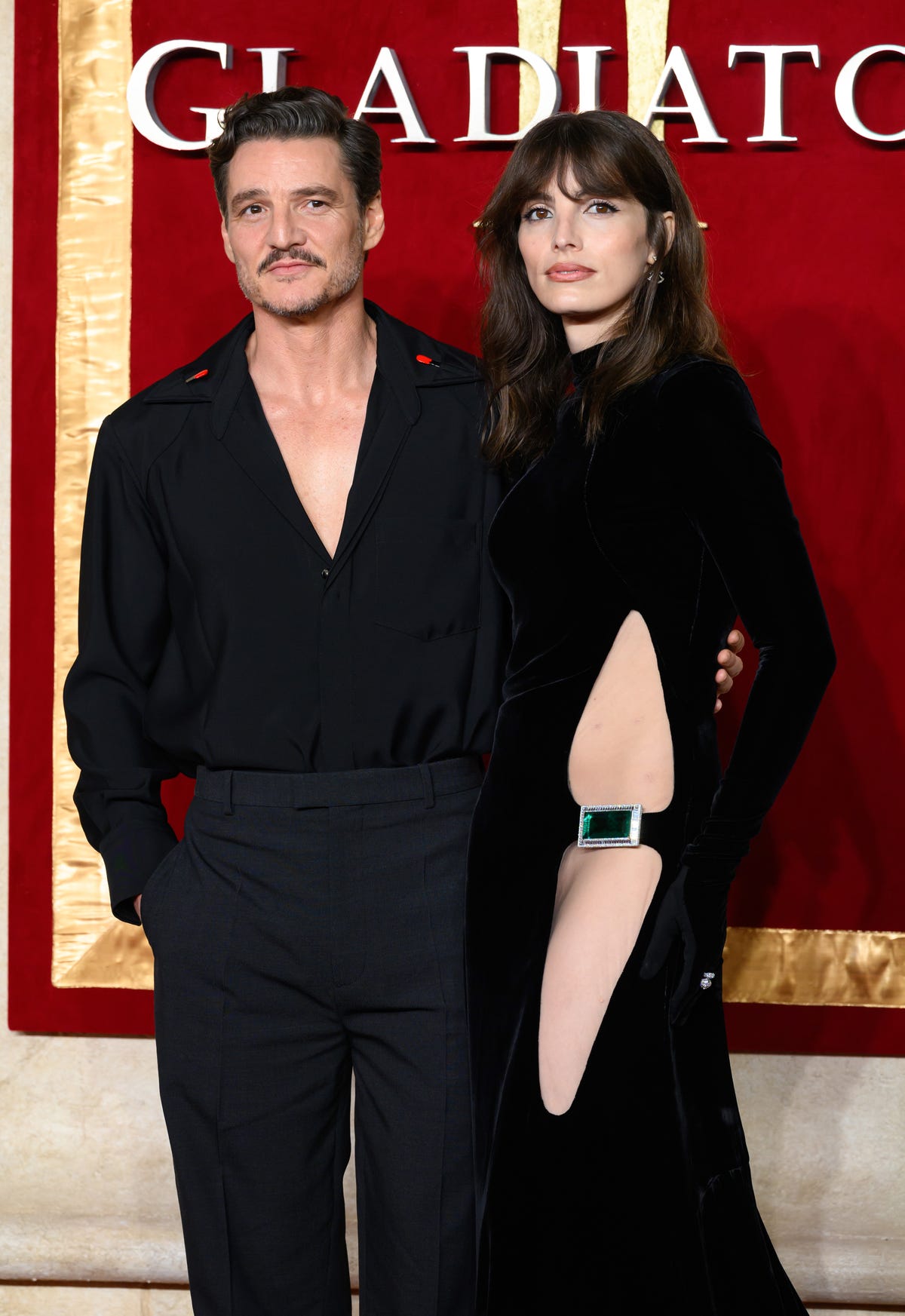 Pedro Pascal Brought His Sister Lux to the 'Gladiator II' Premiere