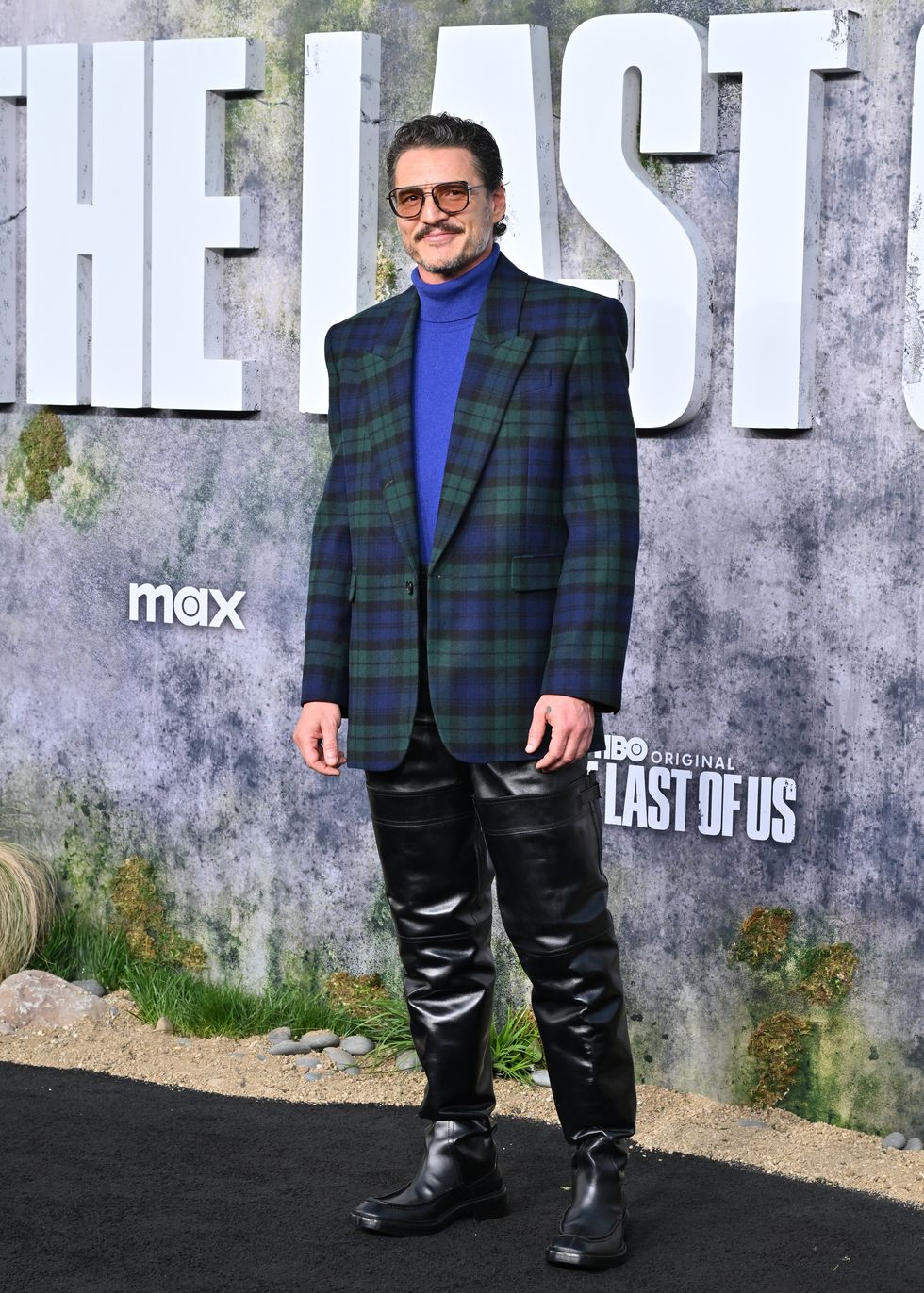 pedro pascal at the los angeles premiere of "the last of us" season 2.