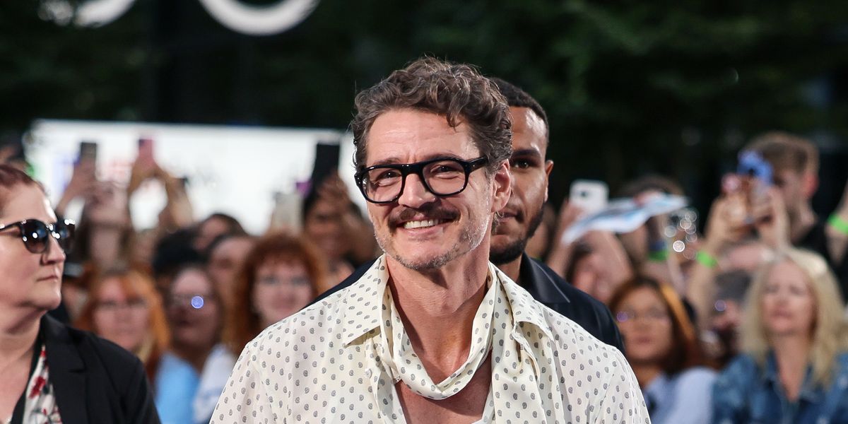 Pedro Pascal Is Here to Save Menswear Again, This Time in a Scarf Top