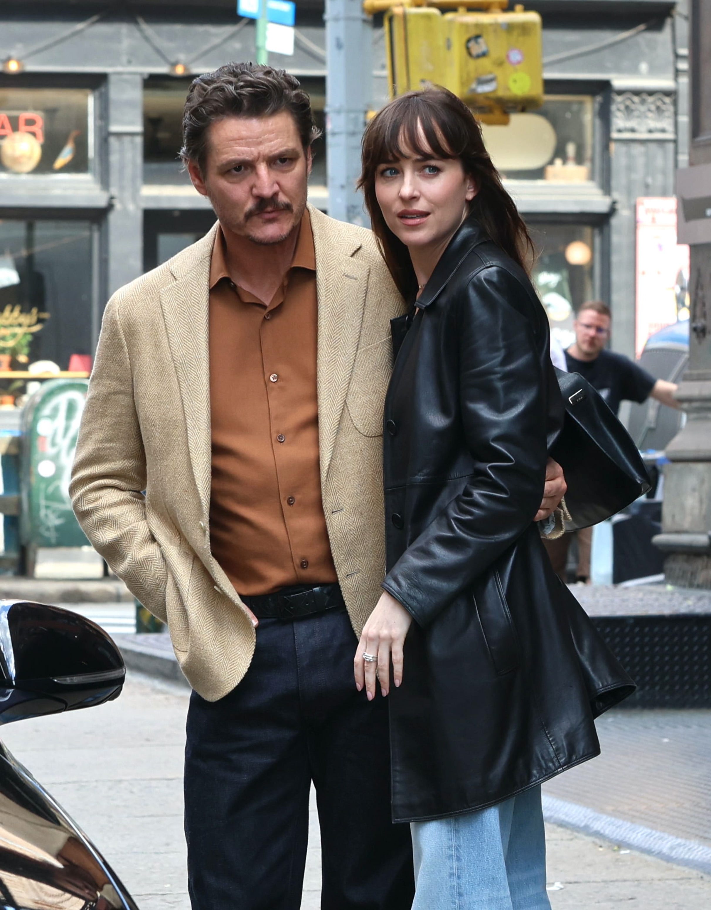 Chris Evans, Dakota Johnson and Pedro Pascal's new rom-com finally - Are Dakota Johnson And Pedro Pascal Dating? Romance Rumor Debunked