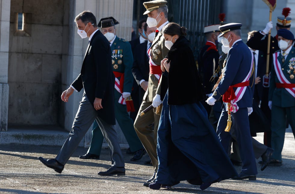 los reyes presiden la pascua militar 2022