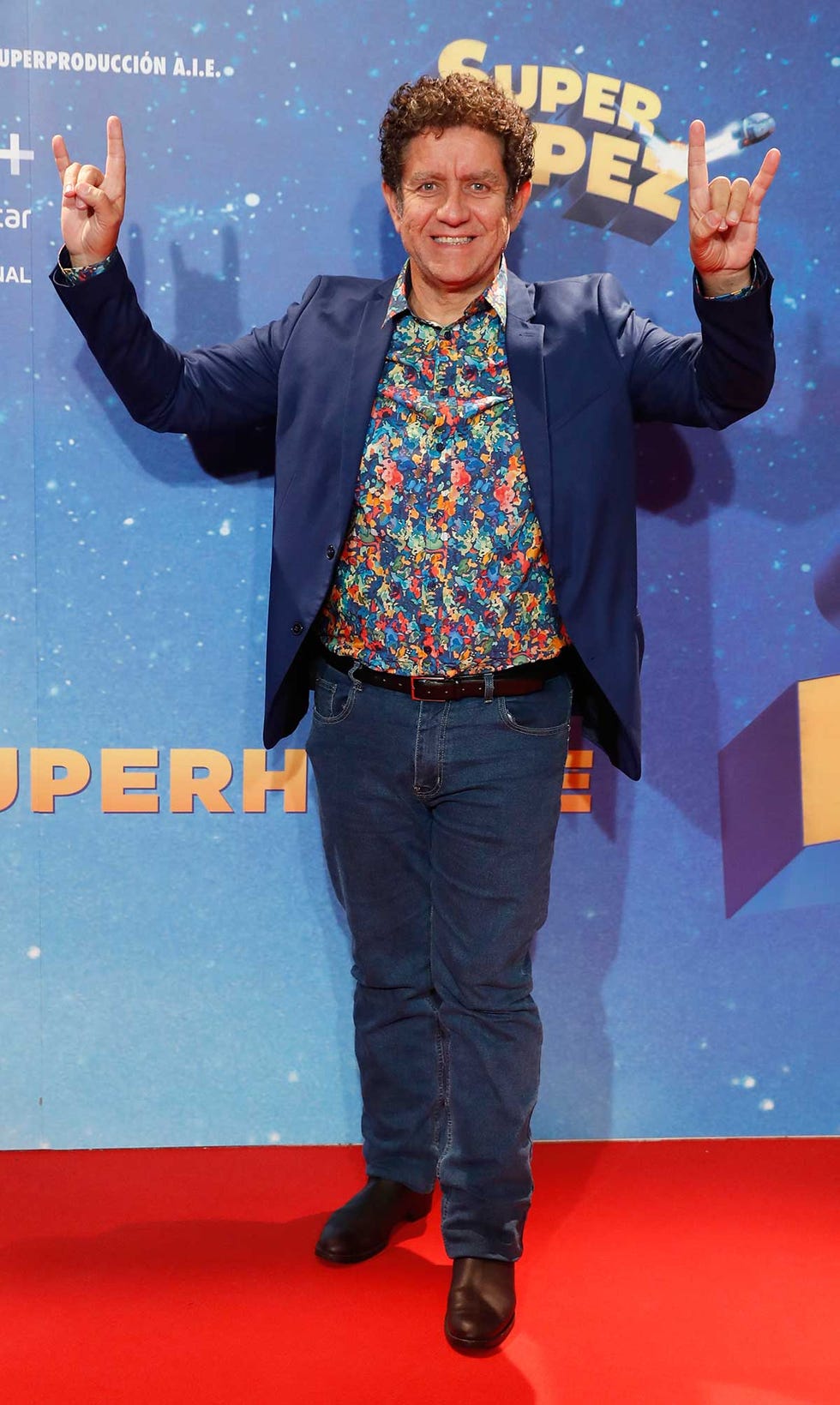 Pedro Casablanc en el estreno de 'Super Lopez'