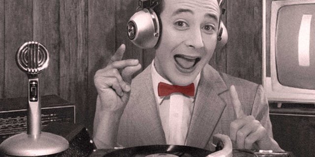 pee wee herman, radio hour