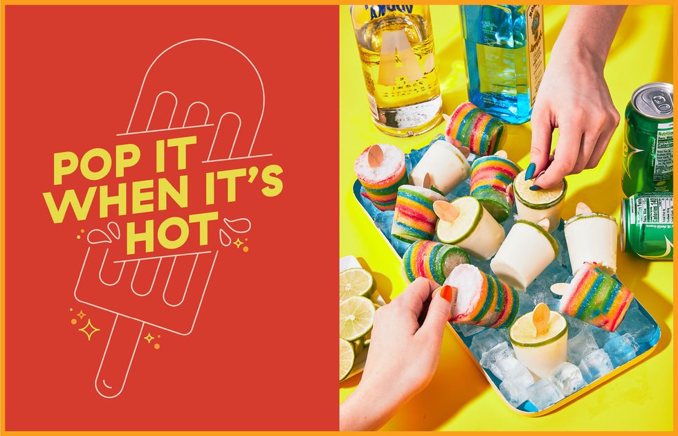 preview spreads from delish's ultimate cocktails book